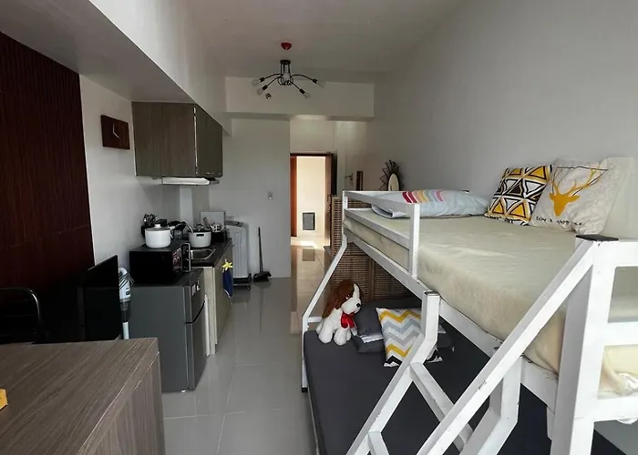 Modern With Balcony And View Near Bgc Apartment